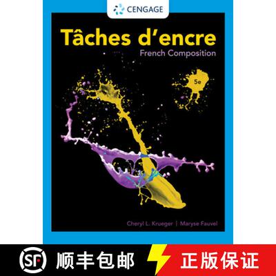 【3-4周达】Taches d'encre: : French Composition [9780357658888]