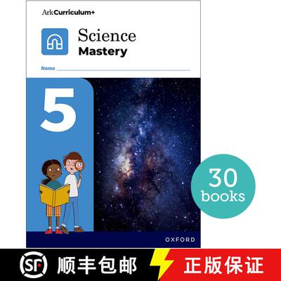 【3-4周达】Science Mastery: Science Mastery Pupil Workbook 5 Pack of 30 [9781382034821]