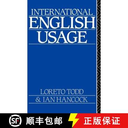 【3-4周达】International English Usage: A Handbook of Usage and Pronunciation [9780415051026]