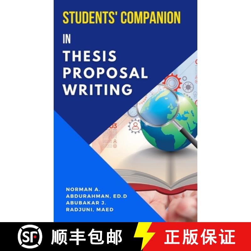 【2-3周达】Students' Companion in Thesis Proposal Writing [9781312310797]
