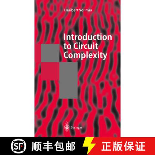 【3-4周达】精装 Introduction to Circuit Complexity : A Uniform Approach [9783540643104]