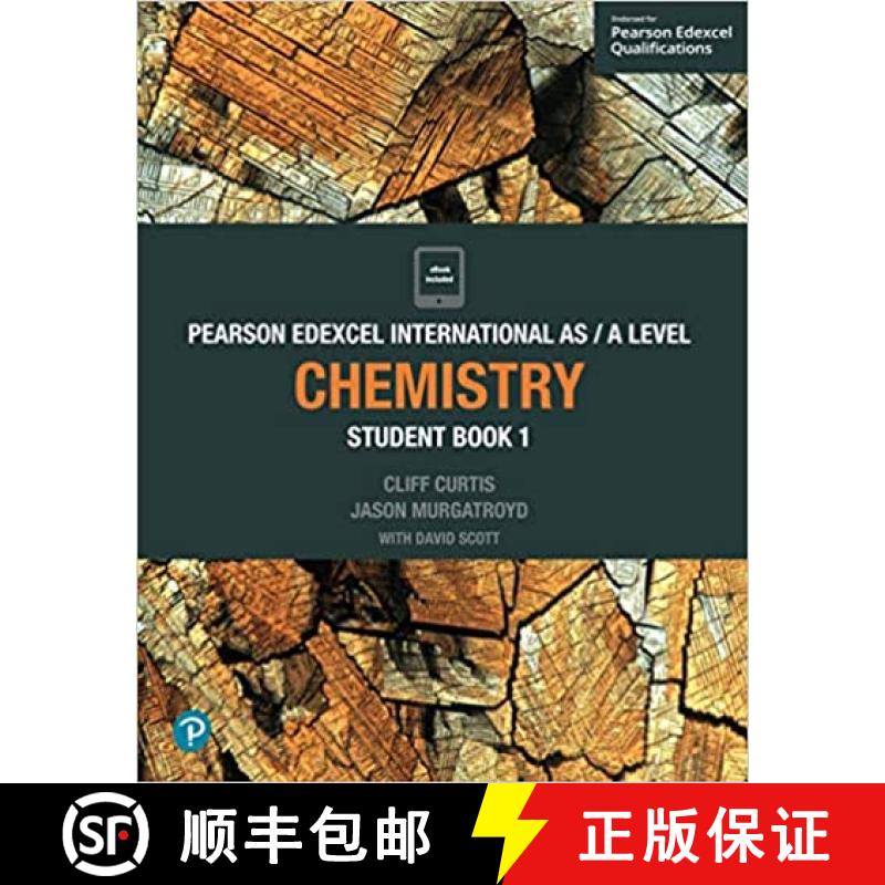 预订 Pearson Edexcel International AS Level Chemistry Student Book [9781292244860]