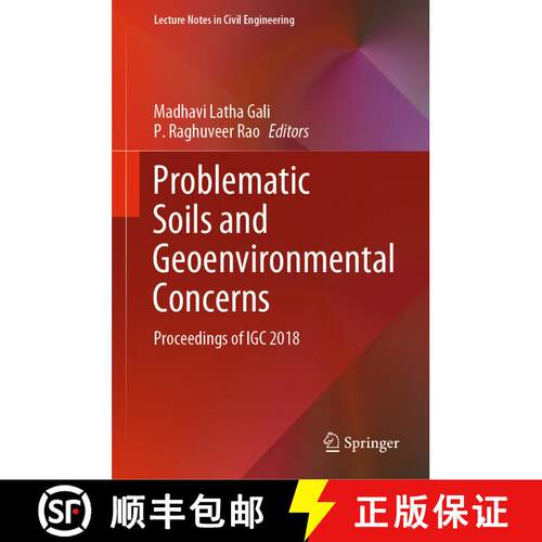 【3-4周达】精装 Problematic Soils and Geoenvironmental Concerns: Proceedings of IGC 2018 [9789811562365]