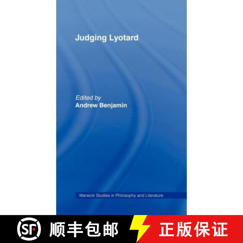 【3-4周达】Judging Lyotard [9780415052566]