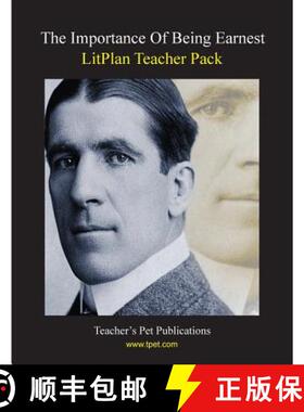 预订 Litplan Teacher Pack: The Importance of Being Earnest [9781602498099]