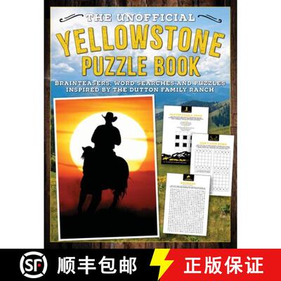 【3-4周达】The Unofficial Yellowstone Puzzle Book: Brainteasers, Word Searches and Puzzles Inspired b... [9781956403688]