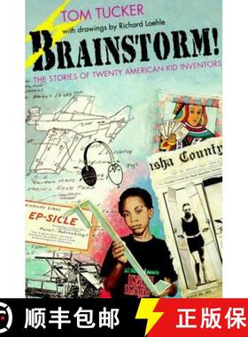 【3-4周达】Brainstorm!: The Stories of Twenty American Kid Inventors [9780374409289]