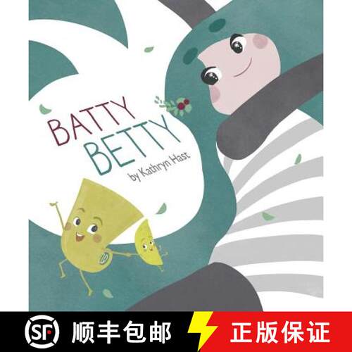 【3-4周达】精装 Batty Betty [9780692908112]