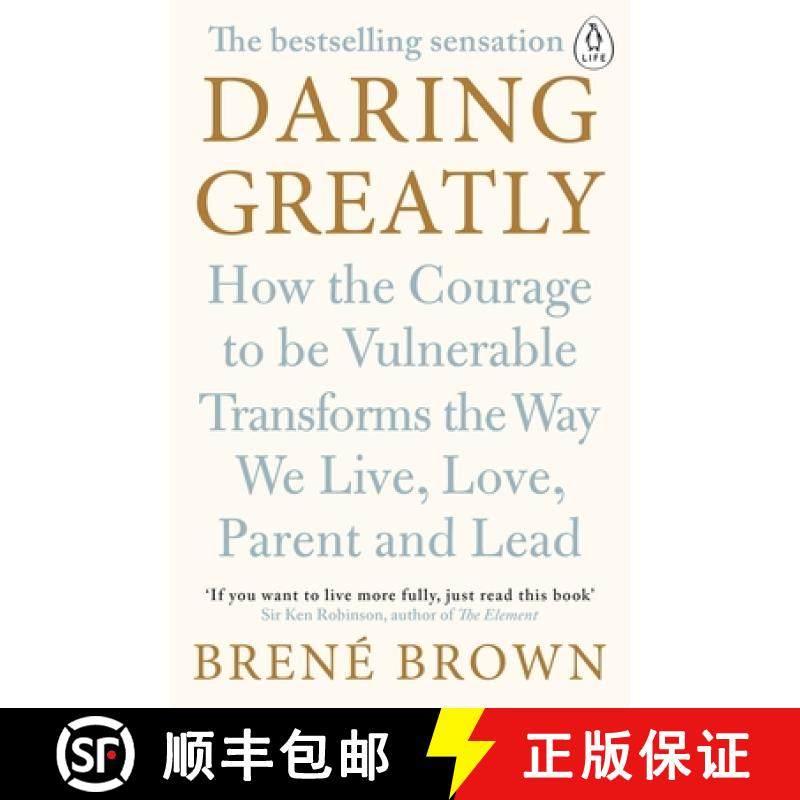 【3-4周达】Daring Greatly : How the Courage to Be Vulnerable Transforms the Way We Live, Love, Parent... [9780241257401]