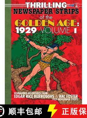 【3-4周达】Thrilling Newspaper Strips of the Golden Age, 1929 Volume 1 (Hardcover) [9781967199679]