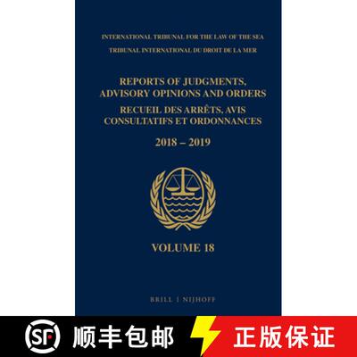 预订 精装 Reports of Judgments, Advisory Opinions and Orders/ Receuil Des Arrets, Avis Consultatifs E... [9789004429857]
