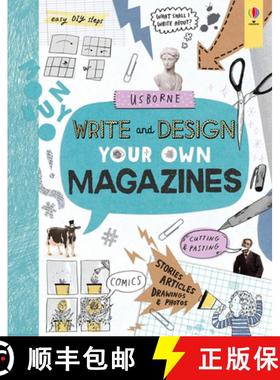【3-4周达】Write and Design Your Own Magazines [9781474950862]