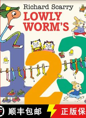 预订 LOWLY WORMS 123 BRD [9780008304973]