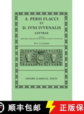 【3-4周达】A. Persi Flacci Et D. Iuni Iuuenalis Saturae [9780198147985]