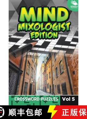 【3-4周达】Mind Mixologist Edition Vol 5 : Crossword Puzzles [9781682803813]
