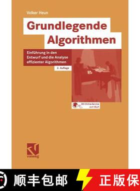 【3-4周达】Grundlegende Algorithmen : Einführung in den Entwurf und die Analyse effizienter Algorith... [9783528131401]