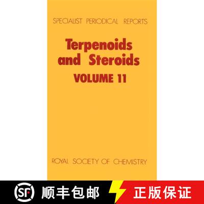 【3-4周达】精装 Terpenoids and Steroids : Volume 11 [9780851863467]