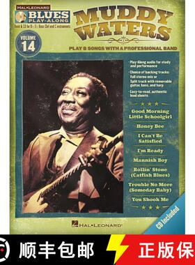【3-4周达】Muddy Waters: Blues Play-Along Volume 14 - Blues Play-Along Volume 14 Waters Muddy All Ins... [9781423496496]