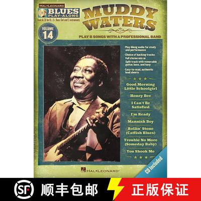 【3-4周达】Muddy Waters: Blues Play-Along Volume 14 - Blues Play-Along Volume 14 Waters Muddy All Ins... [9781423496496]