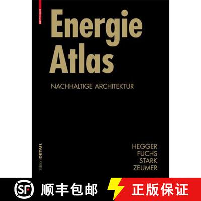 【3-4周达】Energie Atlas: Nachhaltige Architektur [9783764383855]