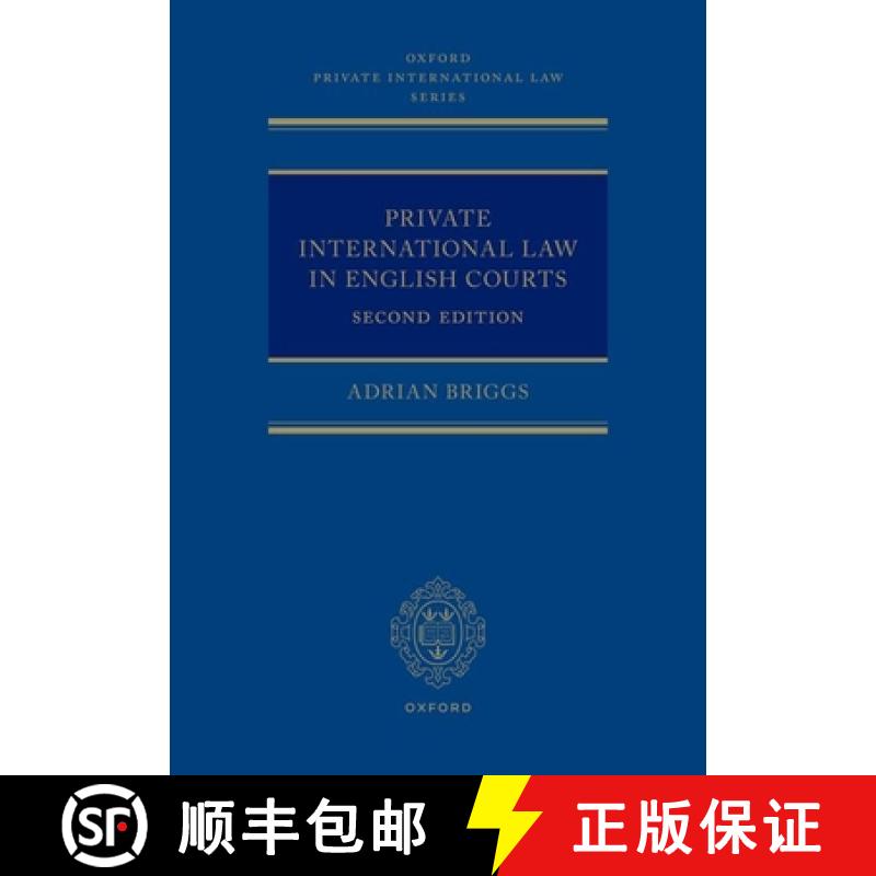 【3-4周达】Private International Law in English Courts 2nd Edition [9780192868145]