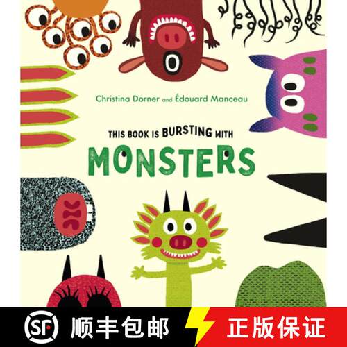 【3-4周达】精装 This Book Is Bursting with Monsters! [9798895091517]