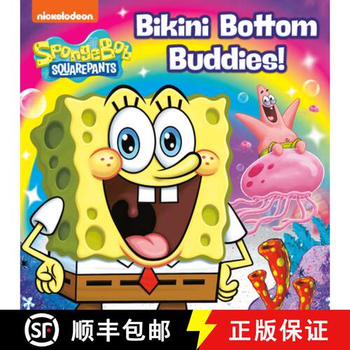 【3-4周达】精装 Bikini Bottom Buddies! (Spongebob Squarepants) [9780593807705]