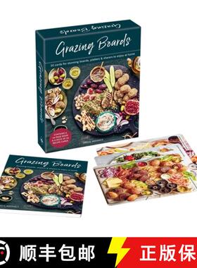 【3-4周达】Grazing Boards deck : 50 cards for stunning boards, platters & sharers to enjoy at home [9781788796422]
