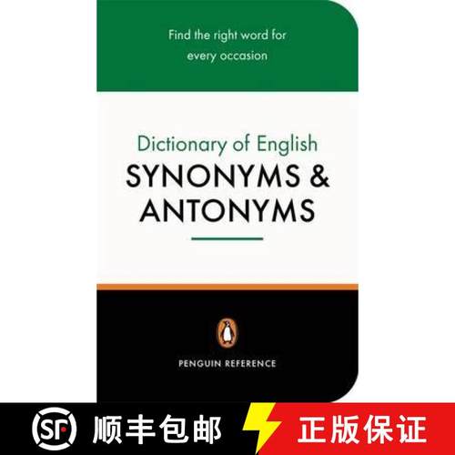 【3-4周达】The Penguin Dictionary of English Synonyms & Antonyms [9780140511680]