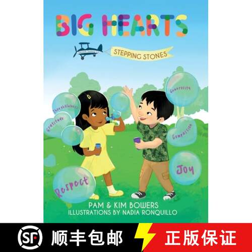 【3-4周达】精装 Big Hearts, Stepping Stones [9780578892962]
