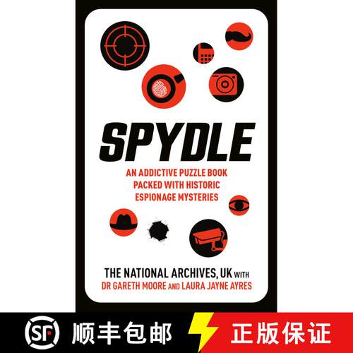 【3-4周达】Spydle: An Addictive Puzzle Book Packed with Historic Espionage Mysteries [Logic Grid Puzz... [9780593837702]