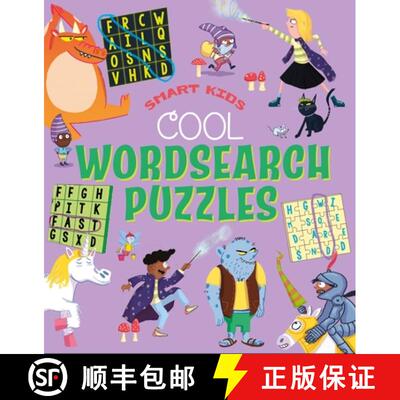 【3-4周达】Smart Kids: Cool Wordsearch Puzzles: Over 50 Puzzles [9781398844315]