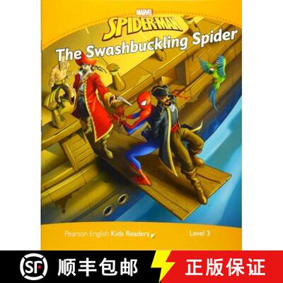 现货 Pearson English Kids Readers Level 3: Marvel Spider-Man - The Swashbuckling Spider [9781292205786]
