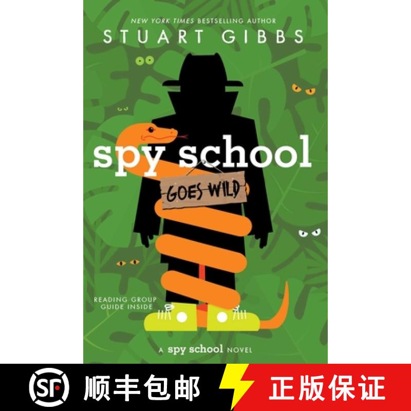 【3-4周达】间谍学校12：间谍学校去荒野 简装 Spy School Goes Wild [9781665934787]