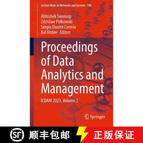 【3-4周达】Proceedings of Data Analytics and Management: ICDAM 2023, Volume 2 [9789819965465]