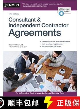 预订 Consultant & Independent Contractor Agreements [9781413331011]