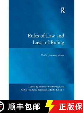 【3-4周达】Rules of Law and Laws of Ruling: On the Governance of Law [9780754672395]