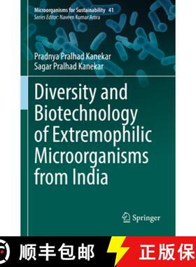 【3-4周达】Diversity and Biotechnology of Extremophilic Microorganisms from India [9789811915758]