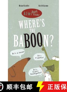 预订 Where's the Baboon?: A 2-in-1 Book Game [9781592701896]