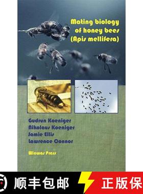 预订 Mating Biology of Honey Bees (Apis mellifera) [9781878075383]