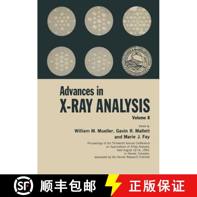 【3-4周达】Advances in X-Ray Analysis: Volume 8 [9781468486759]