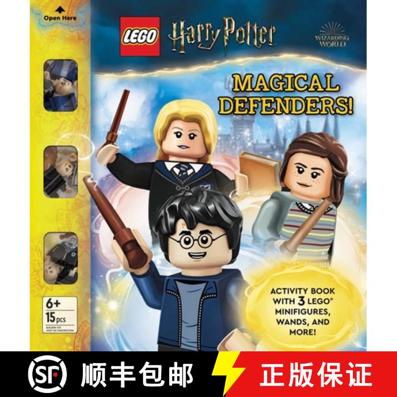【3-4周达】Lego Harry Potter: Magical Defenders: Activity Book with 3 Minifigures and Accessories [9780794450823]