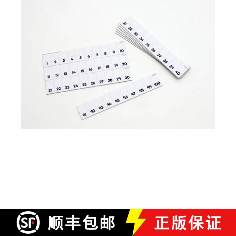 【2-3周达】Numicon: Card 1-100 Number Track [9780198487135]