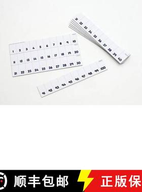 【3-4周达】Numicon: Card 1-100 Number Track [9780198487135]