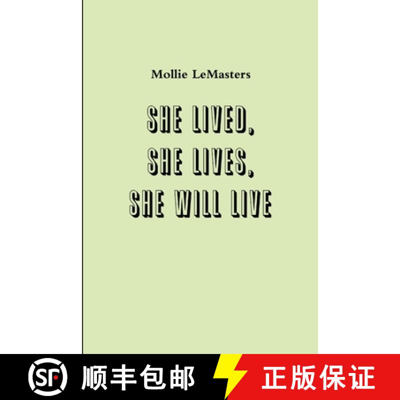 【2-3周达】she lived, she lives, she will live [9781678025274]