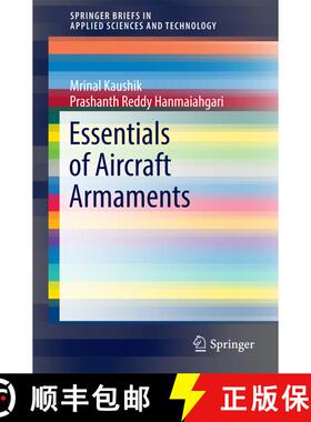 【3-4周达】Essentials of Aircraft Armaments (1st ed. 2017) [9789811023767]