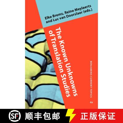 【2-3周达】The Known Unknowns of Translation Studies [9789027242570]