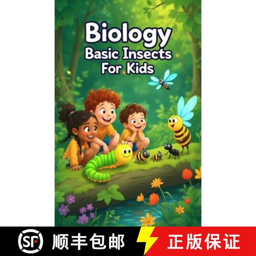 【3-4周达】Biology Basic Insects for Kids: A Beginner's Guide to Insect Anatomy, Life Cycles, Ecosyst... [9783690831604]