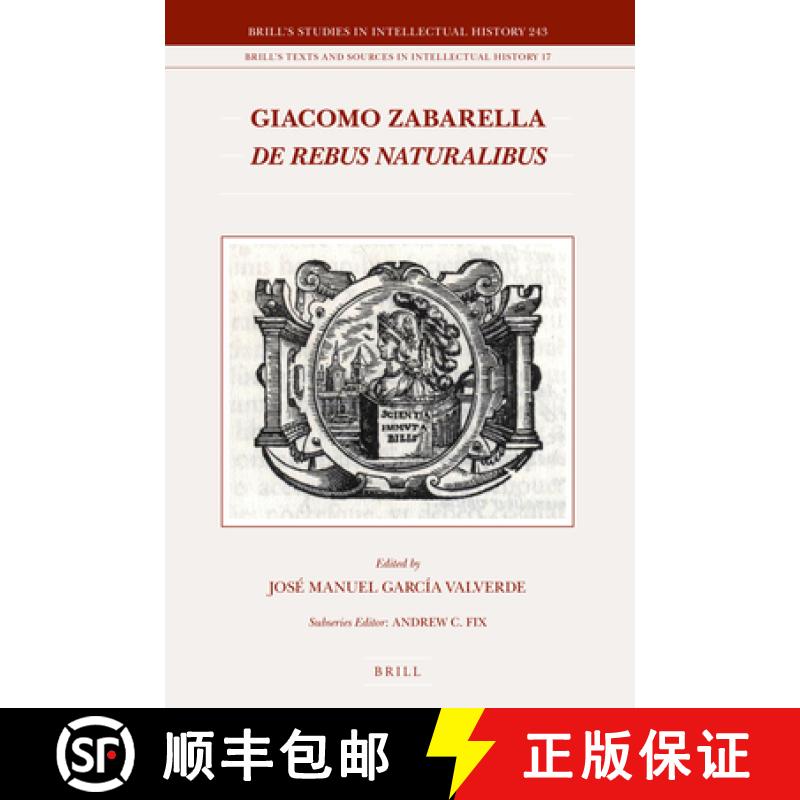 【3-4周达】Giacomo Zabarella, de Rebus Naturalibus (2 Vols.) [9789004294509]