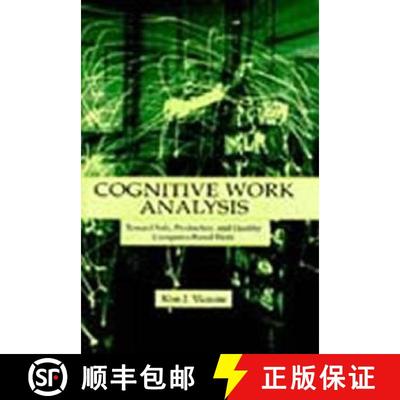 【3-4周达】Cognitive Work Analysis: Toward Safe, Productive, and Healthy Computer-Based Work [9780805823967]